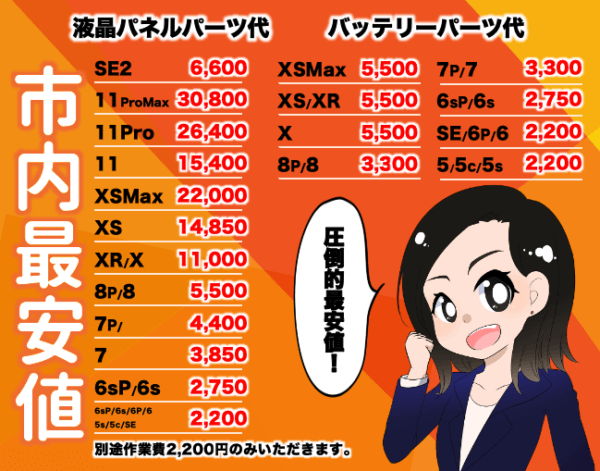 広島市内でiphone修理なら Iphone即日修理屋さん広島店
